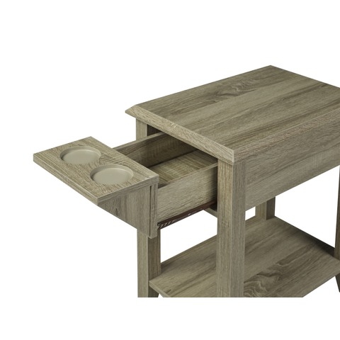 Accent Table in Dark Taupe 172146