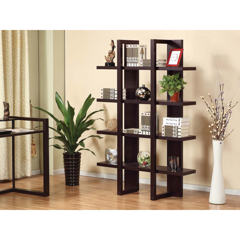 18005 Bookcase in Dark Cherry