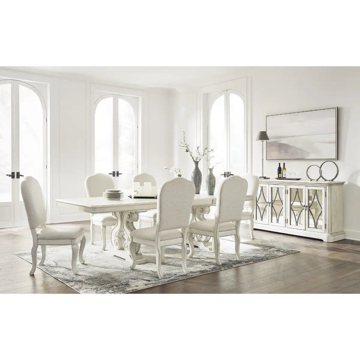  Arlendyne Dining Set in White | Signature Design by Ashley