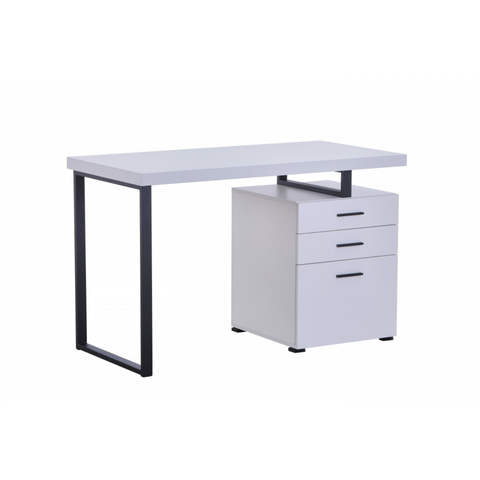 2196-Office Desk in White