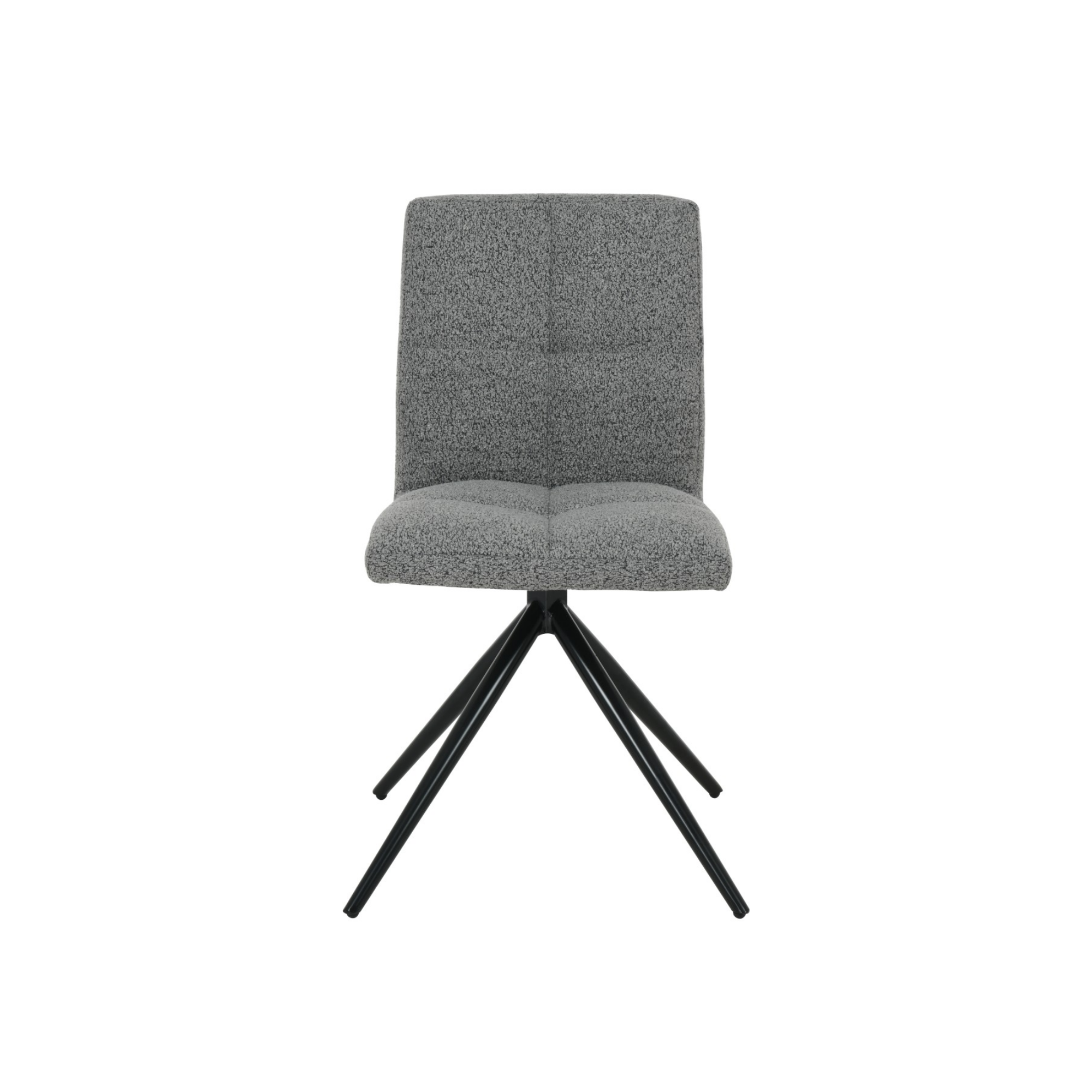 22138 -Dining Chair, Set Of 2, Dark Grey