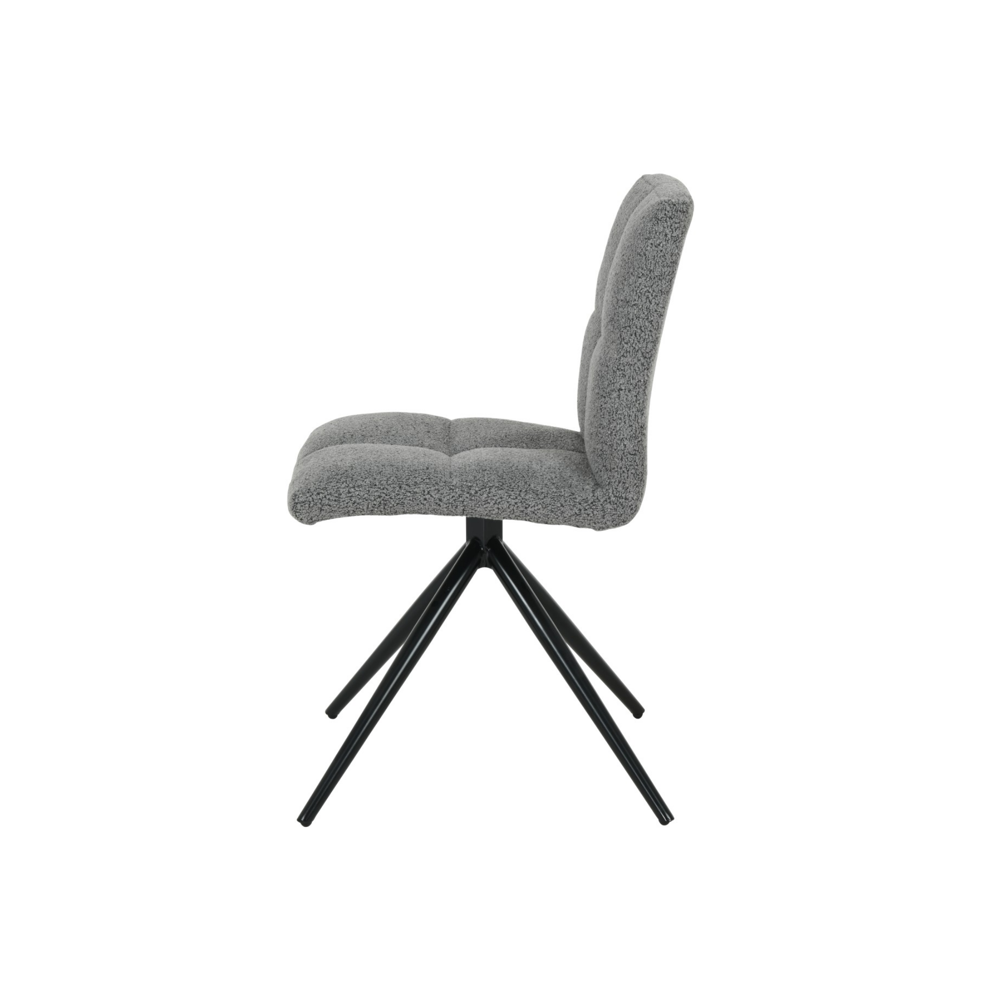 22138 -Dining Chair, Set Of 2, Dark Grey