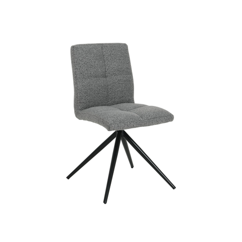 22138 -Dining Chair, Set Of 2, Dark Grey