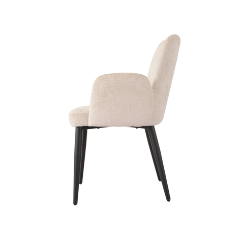 2295- Dining Chair, Set Of 2 ,in Beige