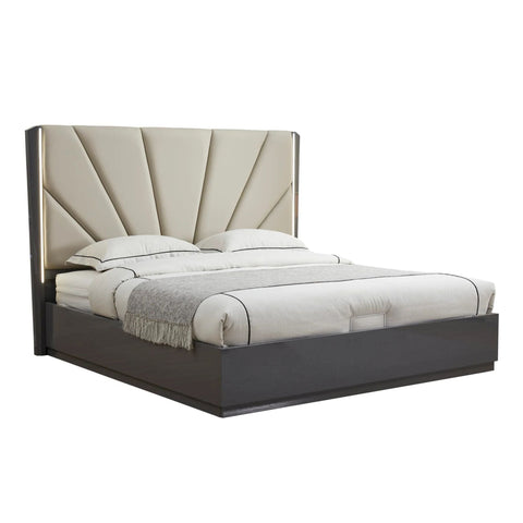 6 pc Bedroom set in Grey 2402