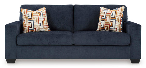 Aviemore Sofa and Loveseat Set in Blue