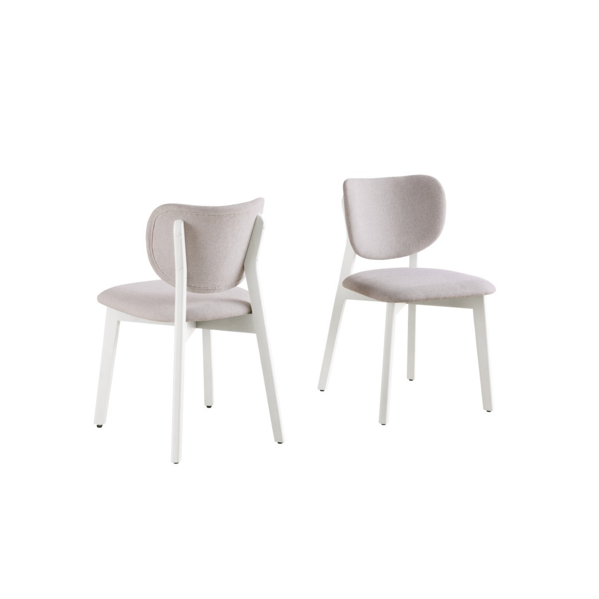 24857-  Dining Chair, Set Of 2 in Cream