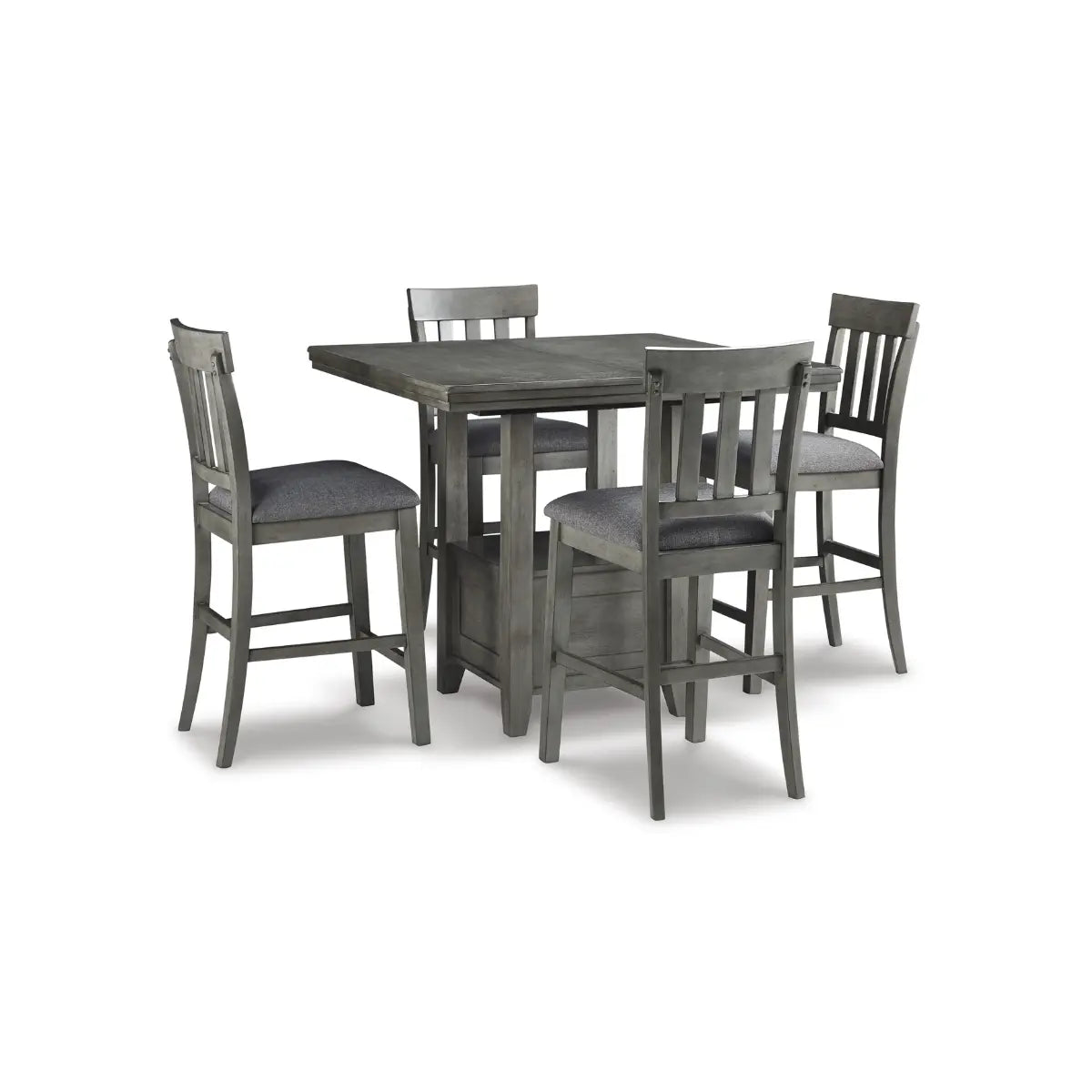  Hallanden Pub Height Dining Set in Grey D589 | Signature Design by Ashley