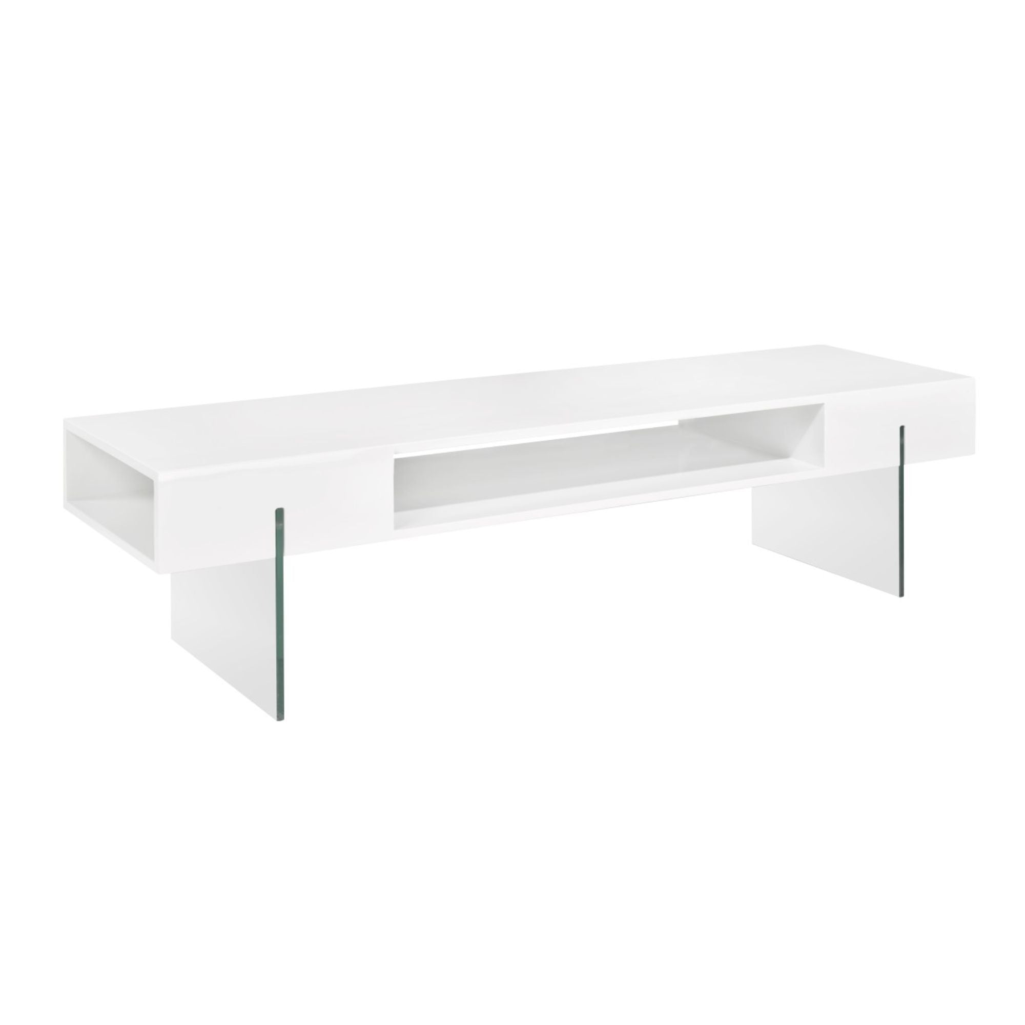 60" TV Stand in  White 3013