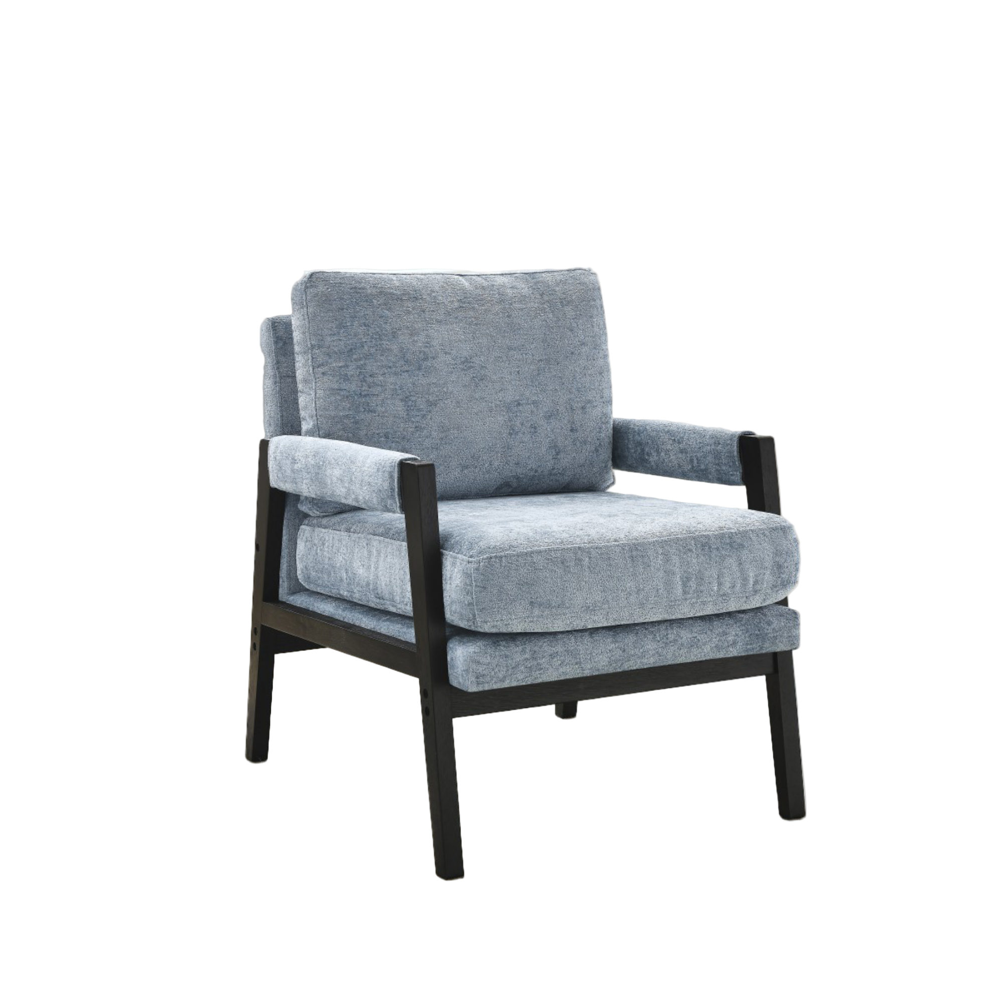 Accent Arm Chair in Blue 303656.