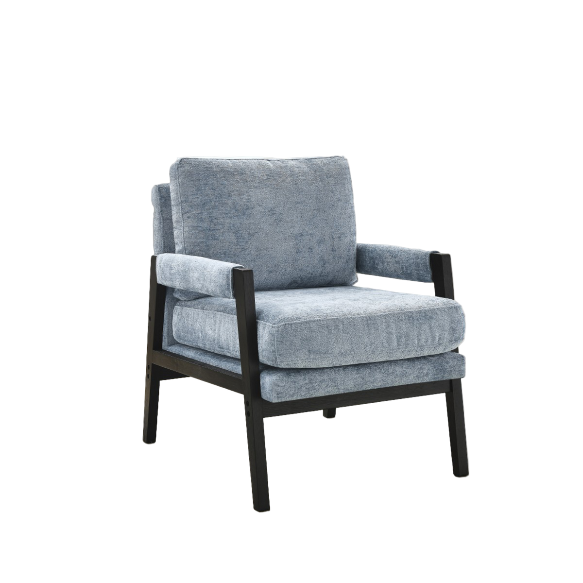 Accent Arm Chair in Blue 303656.