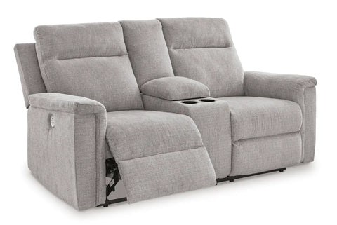 Ashley Ashley Barnsana Power Reclining Loveseat 3320196C | Mai Furniture