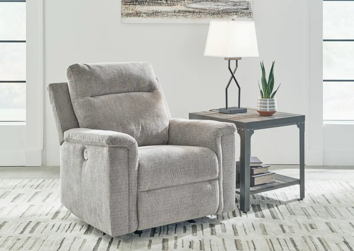 Ashley Ashley Barnsana Power Rocker Reclining Chair 3320198C | Mai Furniture