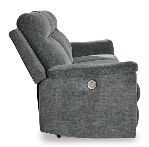 Ashley Ashley Barnsana Power Reclining Sofa 3320187C | Mai Furniture