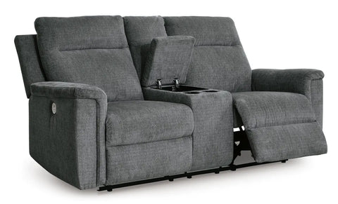 Ashley Ashley Barnsana Power Reclining Loveseat 3320196C | Mai Furniture