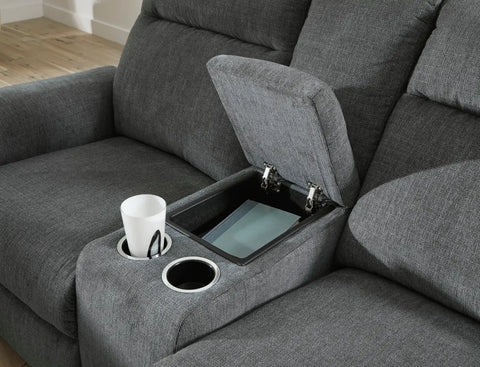 Ashley Ashley Barnsana Power Reclining Loveseat 3320196C | Mai Furniture