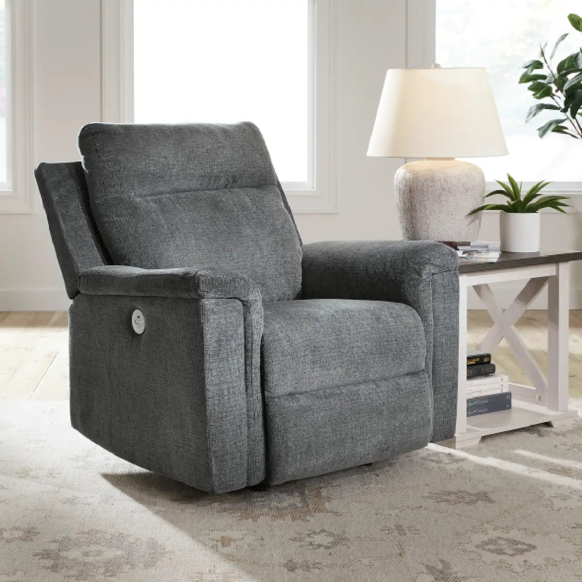 Ashley Ashley Barnsana Power Rocker Reclining Chair 3320198C | Mai Furniture