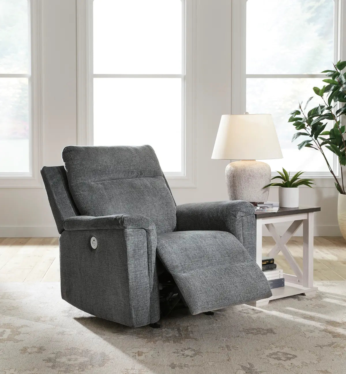 Ashley Ashley Barnsana Power Rocker Reclining Chair 3320198C | Mai Furniture