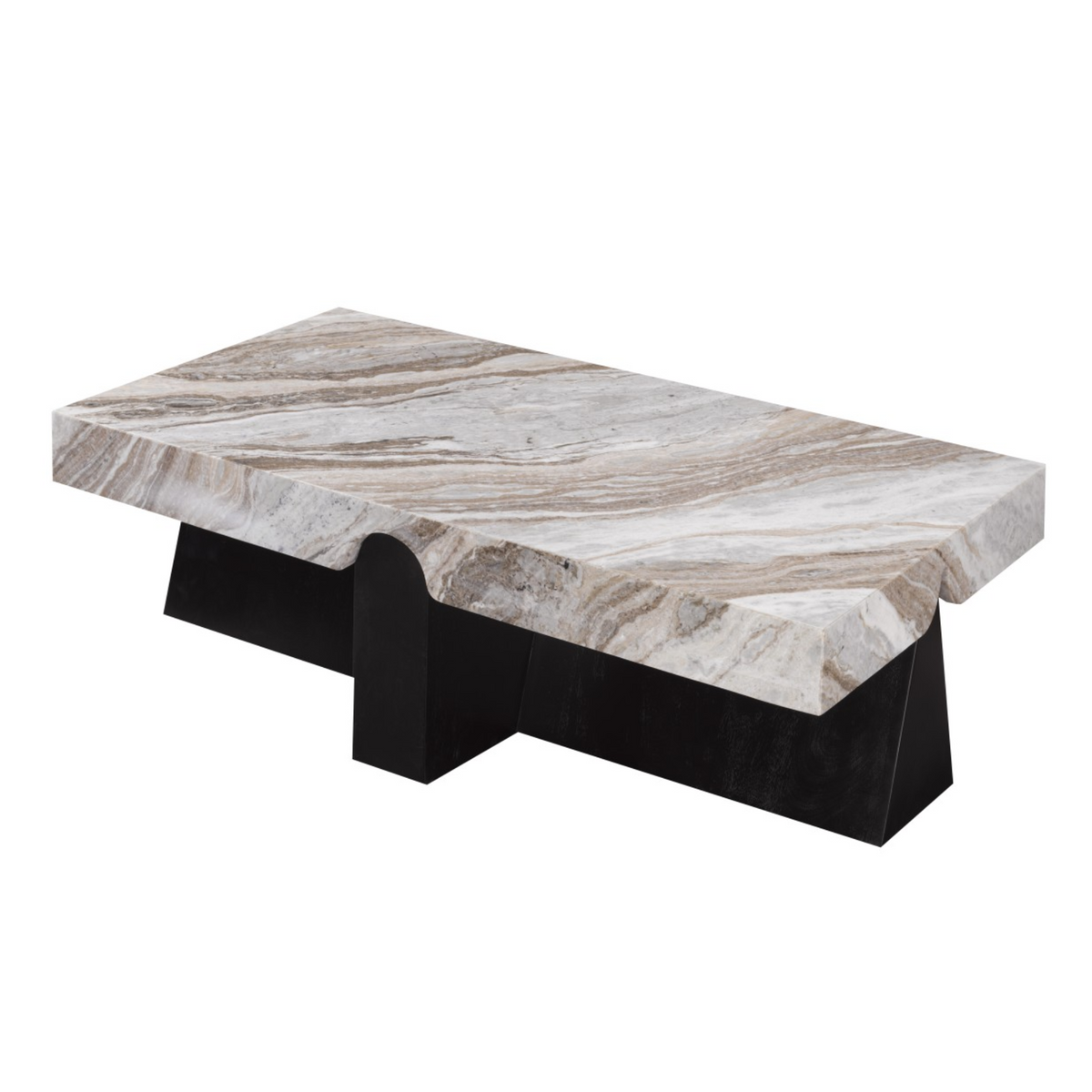 341722- Coffee Table in Beige/ Brown /Grey