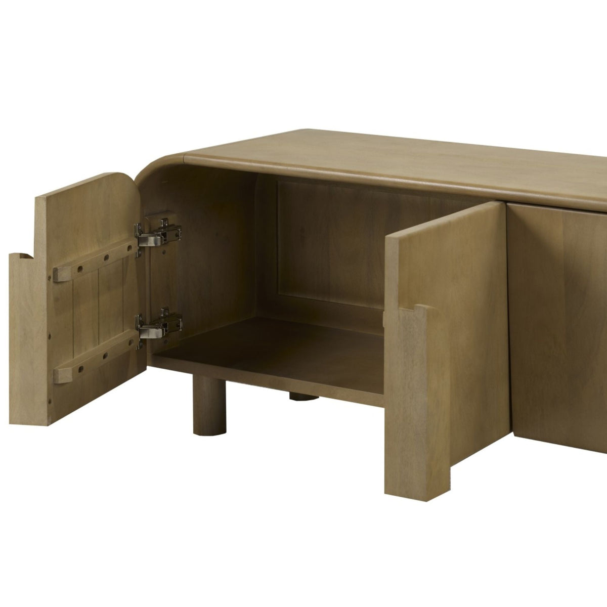 63"- TV Stand in Natural Oak 342679