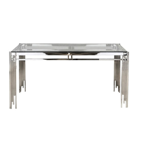 Porfirio 5 pc Glass Dining Set 3645 - Mazin