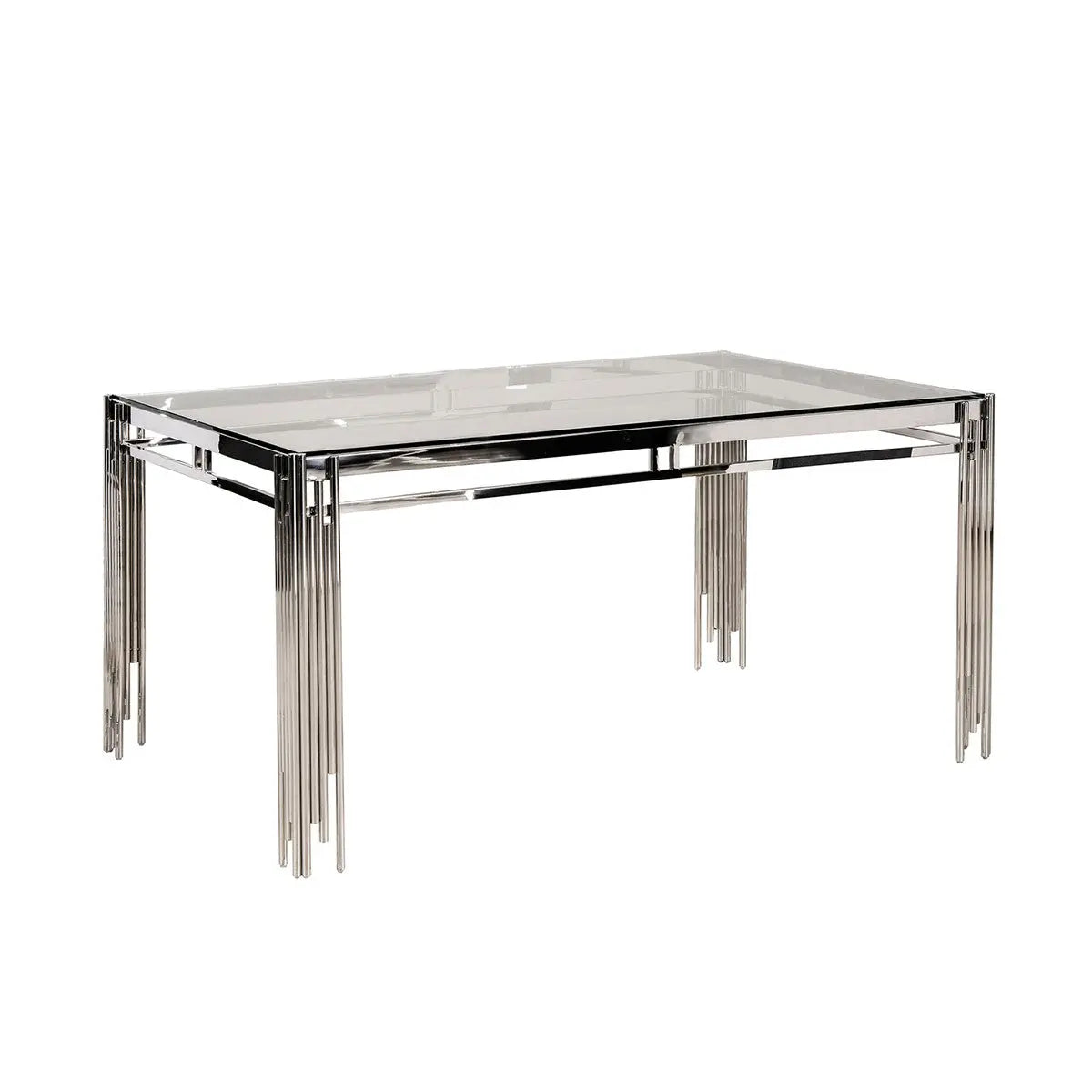 Porfirio 7 pc Glass Dining Set 3645 - Mazin