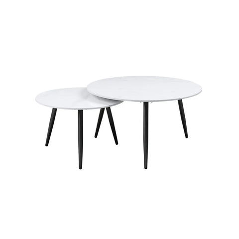 Alaina 3Pc Coffee Table Set 3697WH Mazin