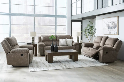 Ashley Ashley Laresview Reclining Sofa Set  | Mai Furniture