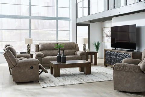 Ashley Ashley Laresview Reclining Sofa Set  | Mai Furniture