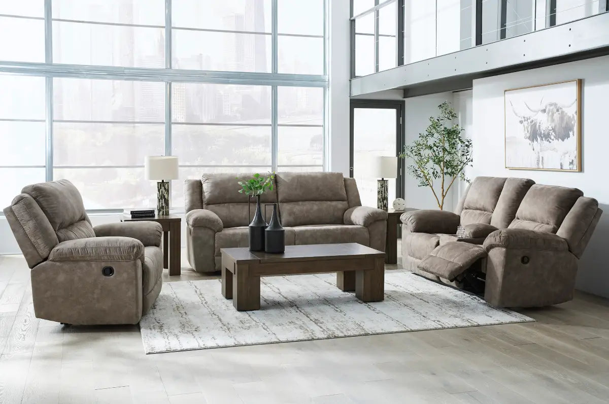 Ashley Ashley Laresview Reclining Sofa Set  | Mai Furniture