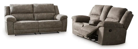 Ashley Ashley Laresview Reclining Sofa Set  | Mai Furniture