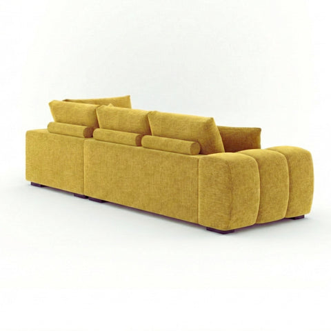 Zara RHF Sectional in Yellow