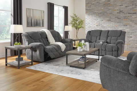 Ashley Ashley Foreside Reclining Sofa Set | Mai Furniture