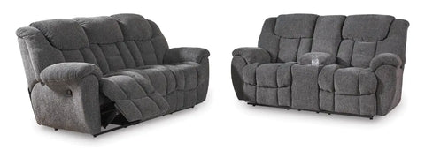 Ashley Ashley Foreside Reclining Sofa Set | Mai Furniture