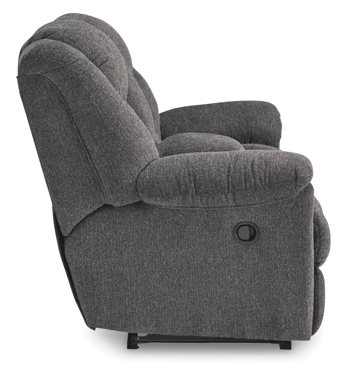 Ashley Foreside DBL Rec Loveseat Console Ashley Furniture | Mai Furniture
