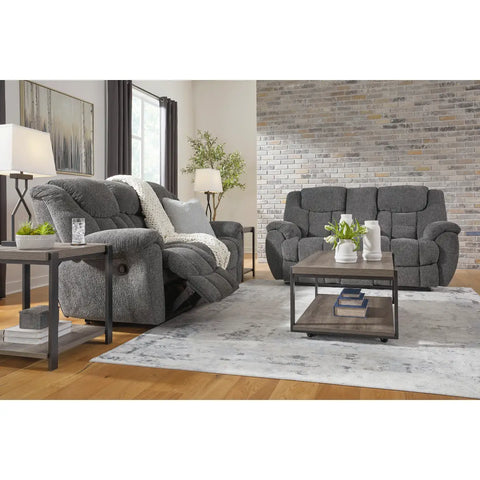 Ashley Ashley Foreside Reclining Sofa Set | Mai Furniture