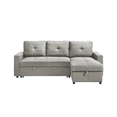 Faber 2Pc Pullout Sectional 99996GRY Mazin