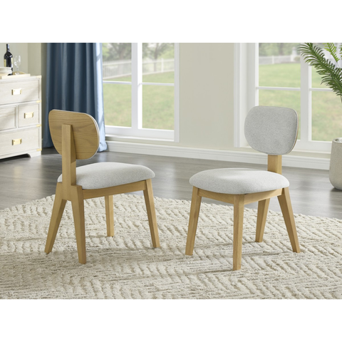 406420 Dining Chair, Set Of 2 in Natural