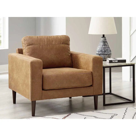 Ashley Telora Chair In Caramel | Mai Furniture