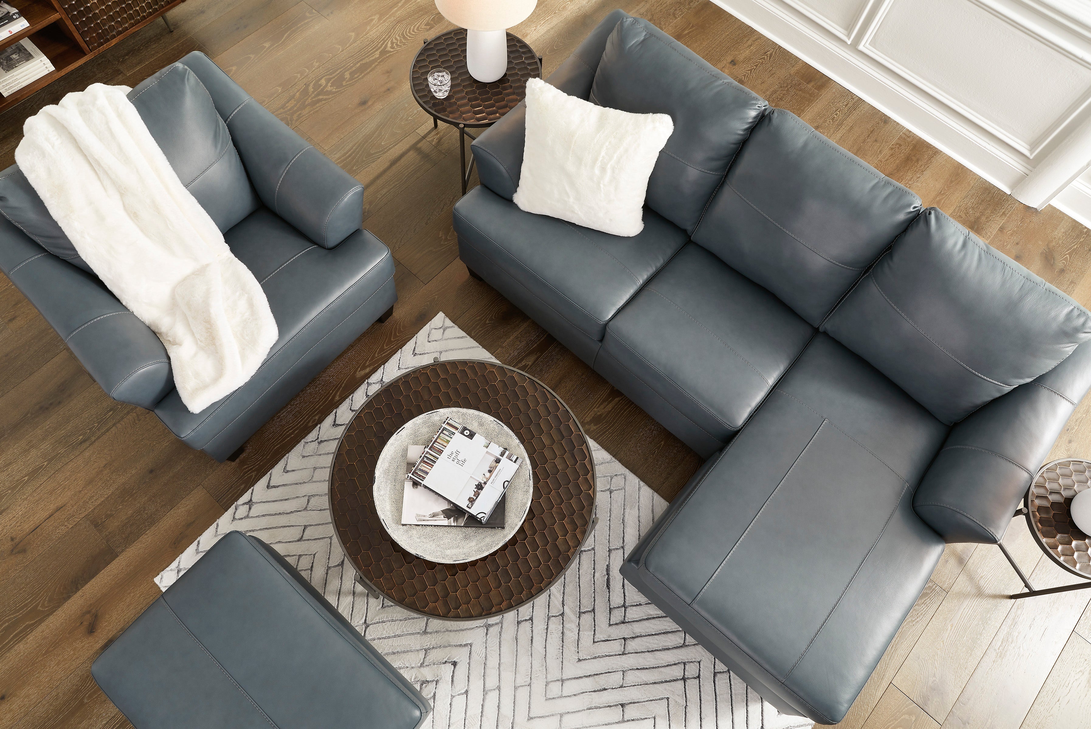 Ashley Genoa Sectional Chaise 4770518C | Mai Furniture