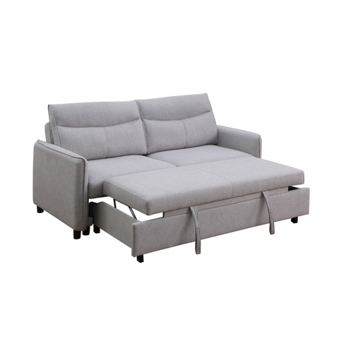 50111 -3 Seater Sofa Bed in Light Grey