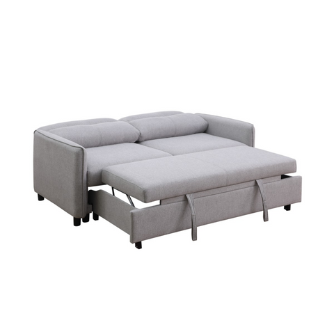 50111 -3 Seater Sofa Bed in Light Grey