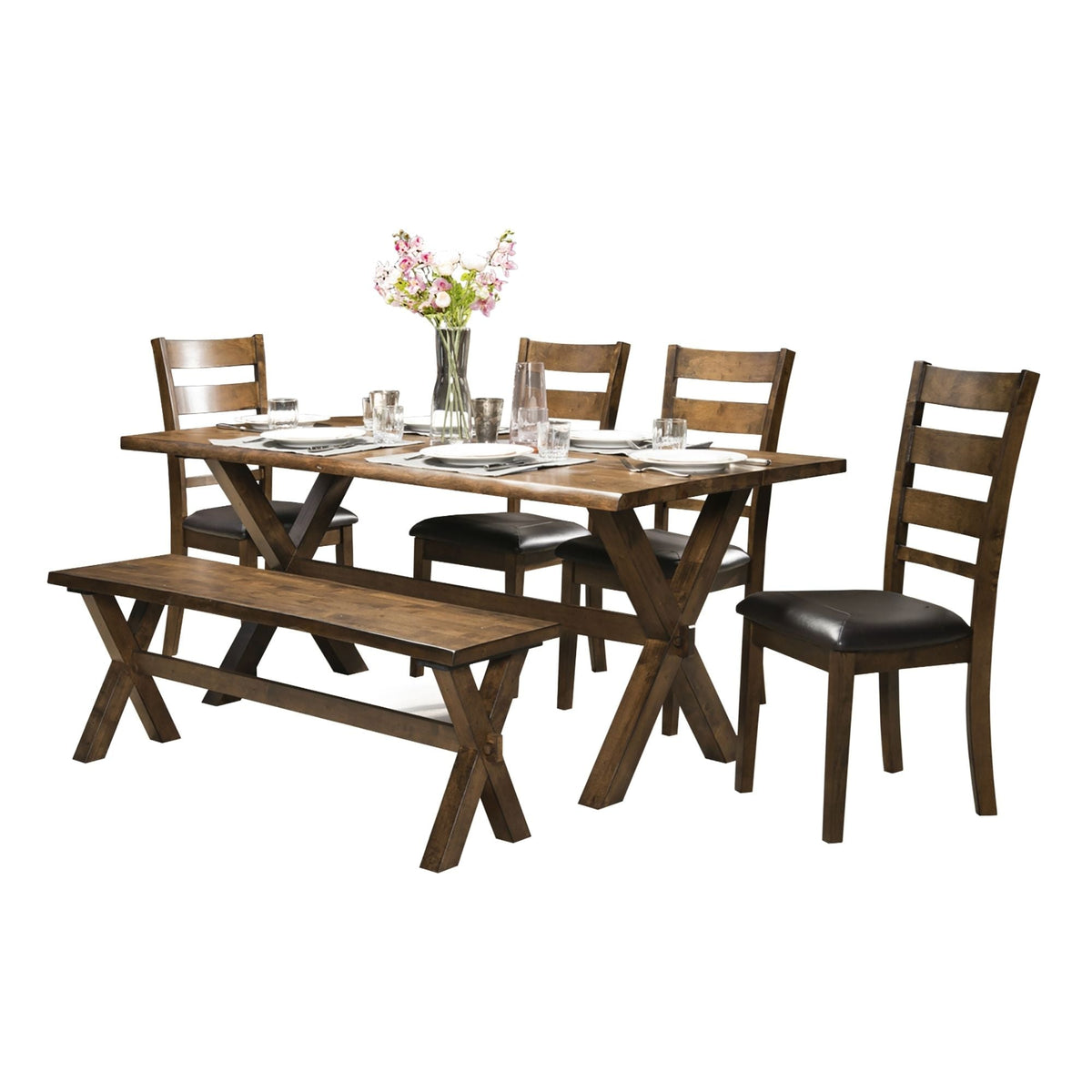 Sansa Live Edge Dining Table 5020