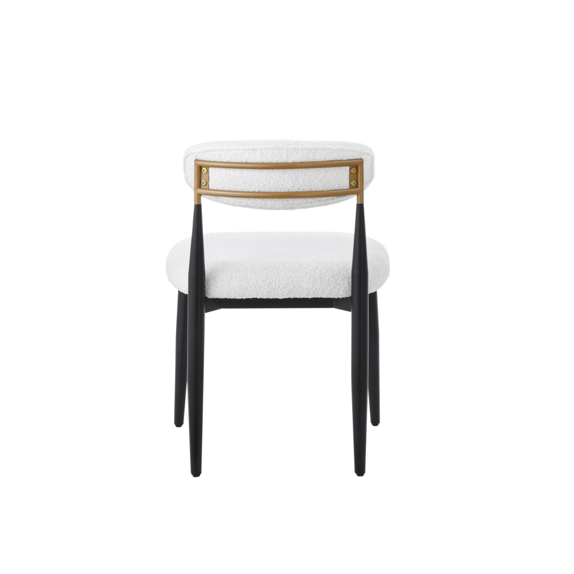 51325- Dining Chair, Set Of 2 ,in Beige / Black