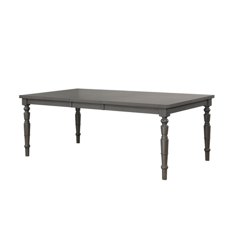 7 Piece Dining Set in Dark Grey 5142.