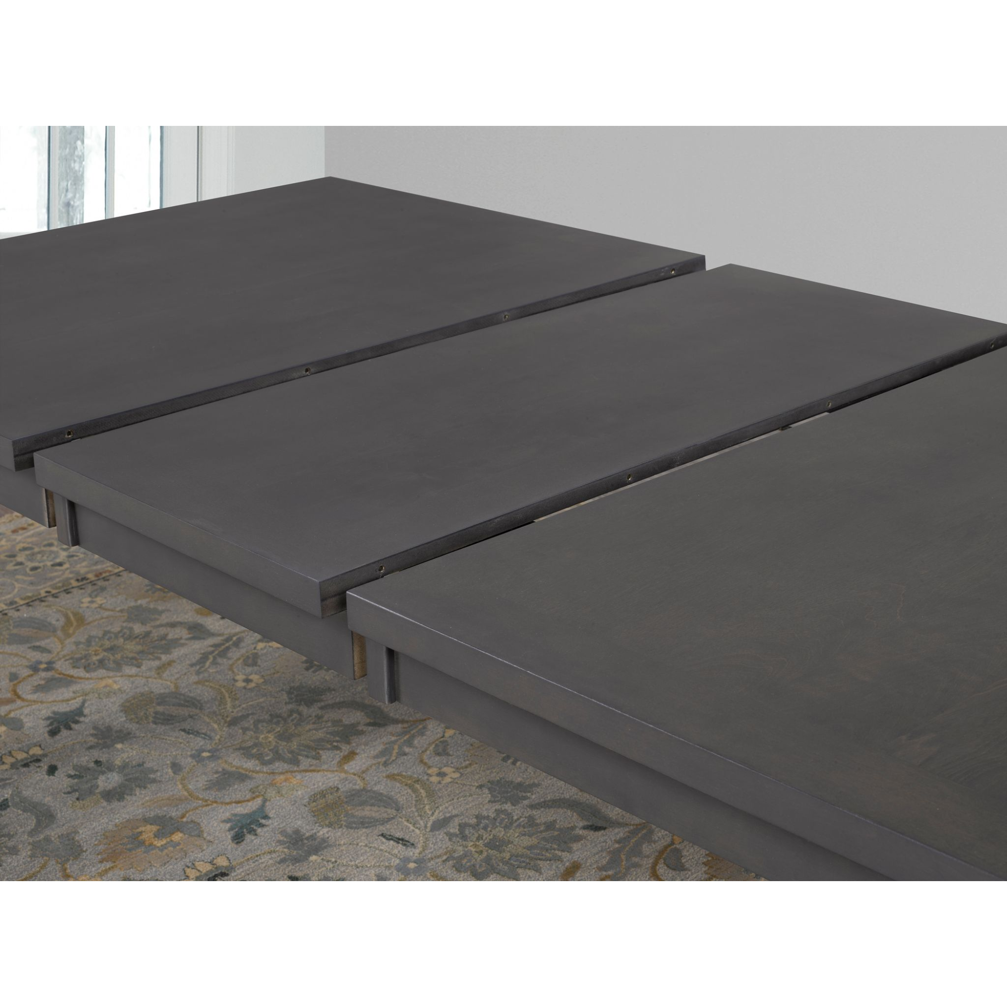 7 Piece Dining Set in Dark Grey 5142.