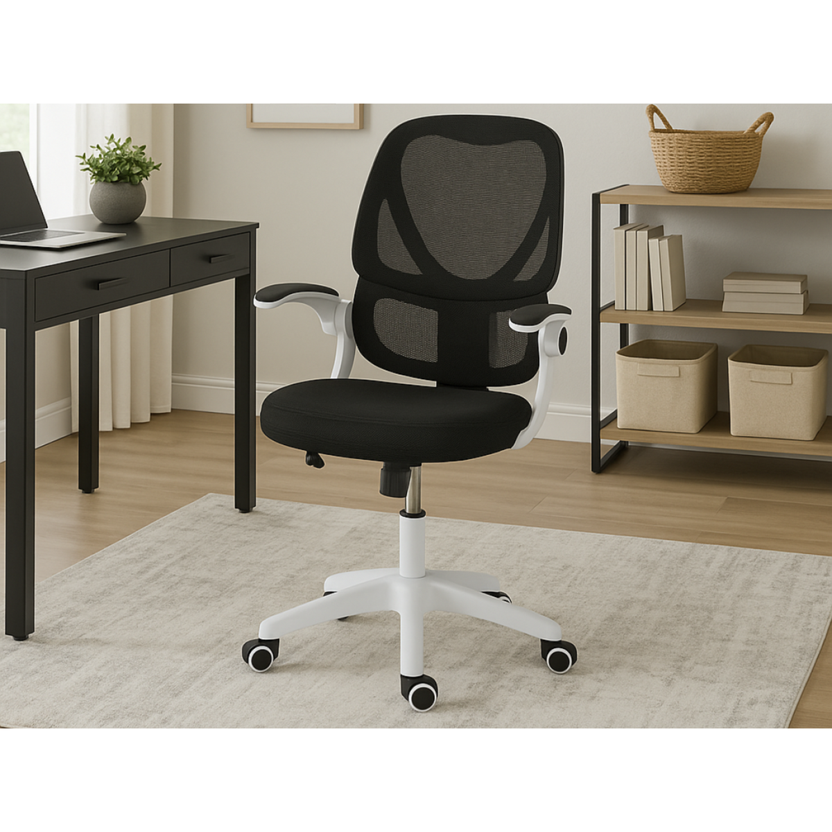 516811- Office Chair in Black /White