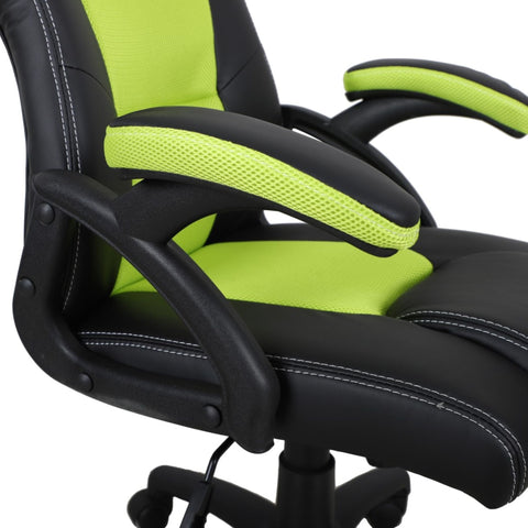 Gaming Chair in Black/ Green 5203