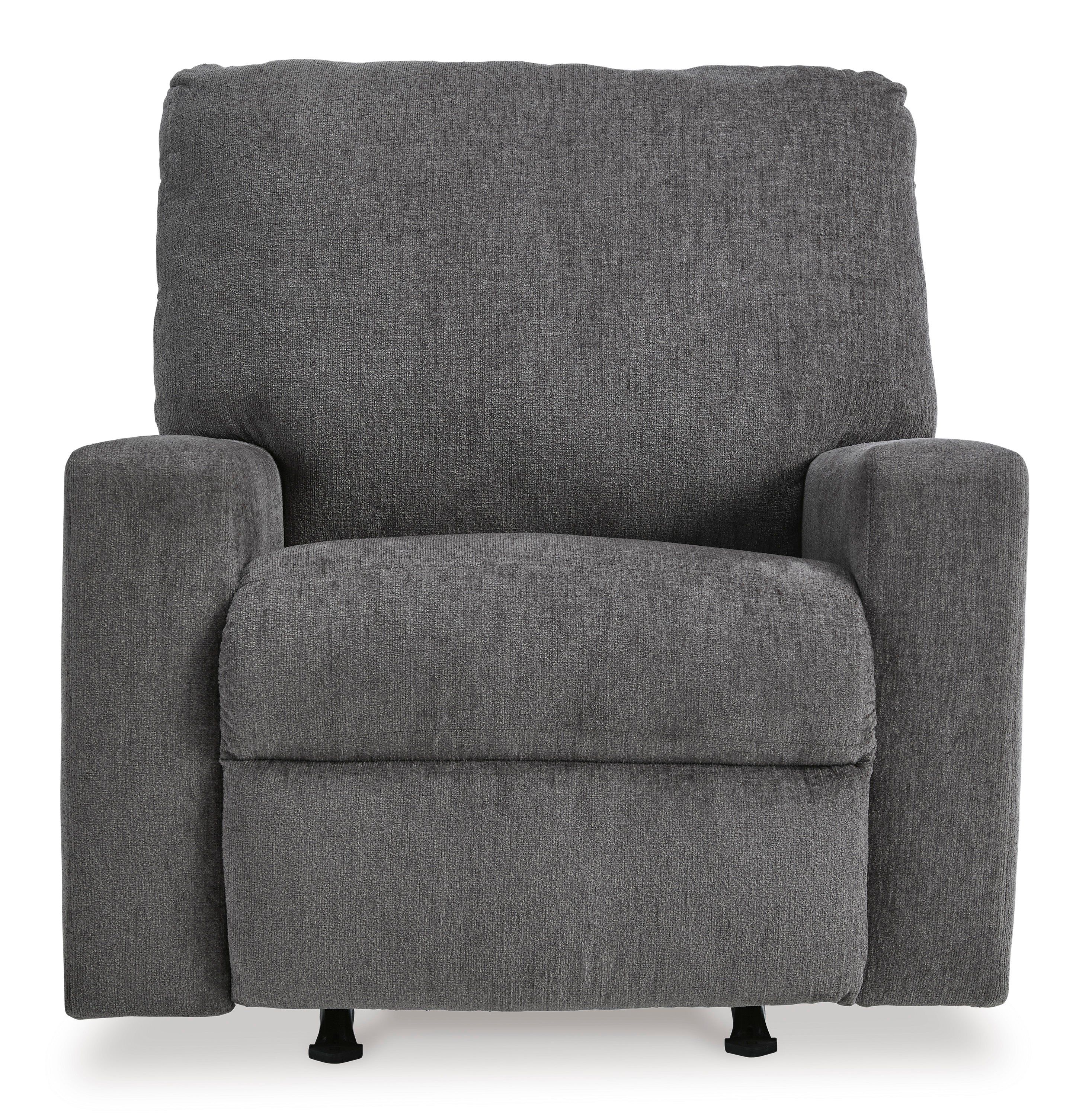 Ashley Rannis Rocker Recliner in Grey 5360225C | Mai Furniture