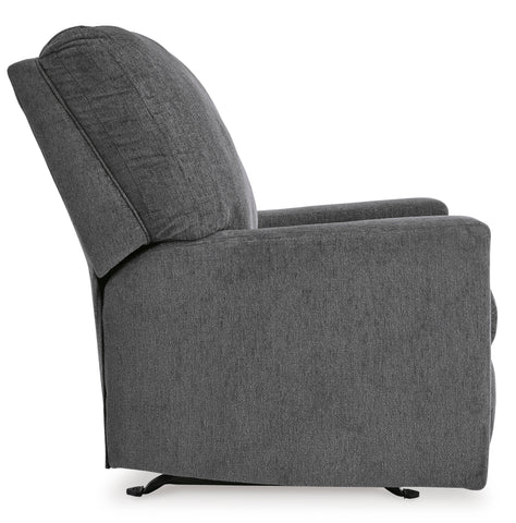 Ashley Rannis Rocker Recliner in Grey 5360225C | Mai Furniture